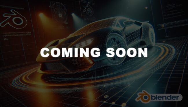 3D Automobile Modeling, Visualization & Animation in Blender
